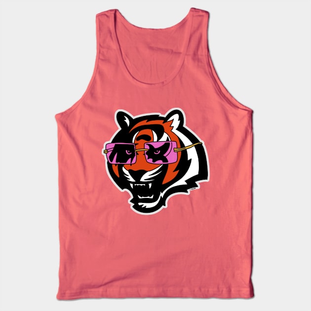 Joe Burrow Bengals Tank Top by Greg Davis Nina Soluski